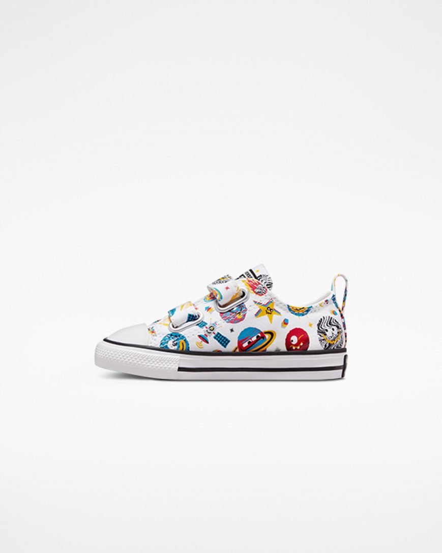 Tenisky Nizke Converse Chuck Taylor All Star Easy-On Space Cruiser Chlapcenske Biele Červené | SK UISKE6